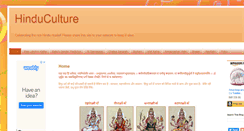 Desktop Screenshot of hinduculture.info